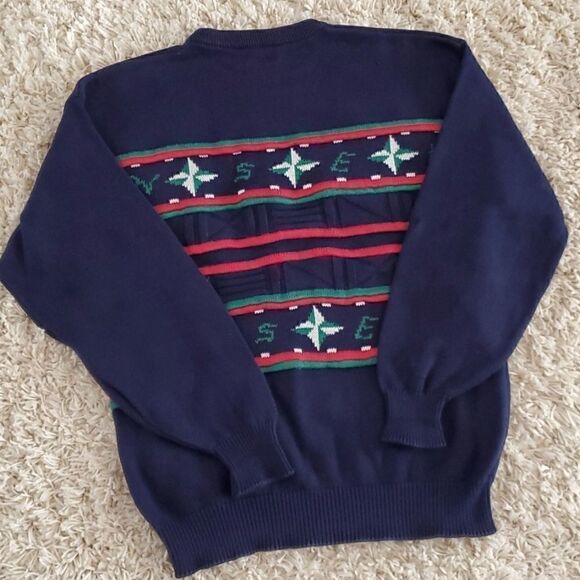 LORD JEFF for TOP OF THE DOCK Nautical Sweater - Picture 7 of 8